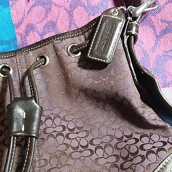 Coach Drawstring Bucket Bag - Picture 2 of 8